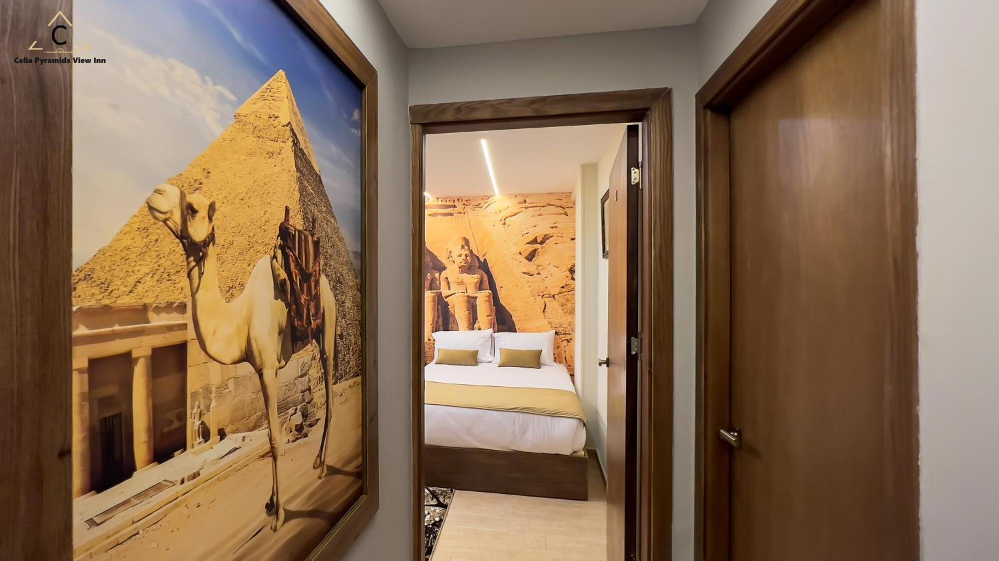 Celia Pyramids View Inn Nazlet el-Sîsi Buitenkant foto