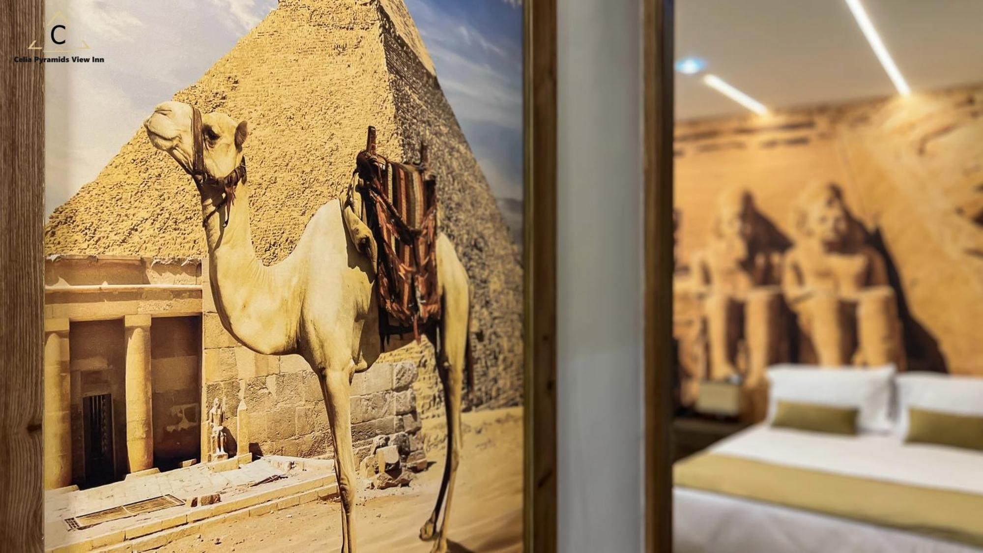 Celia Pyramids View Inn Nazlet el-Sîsi Buitenkant foto