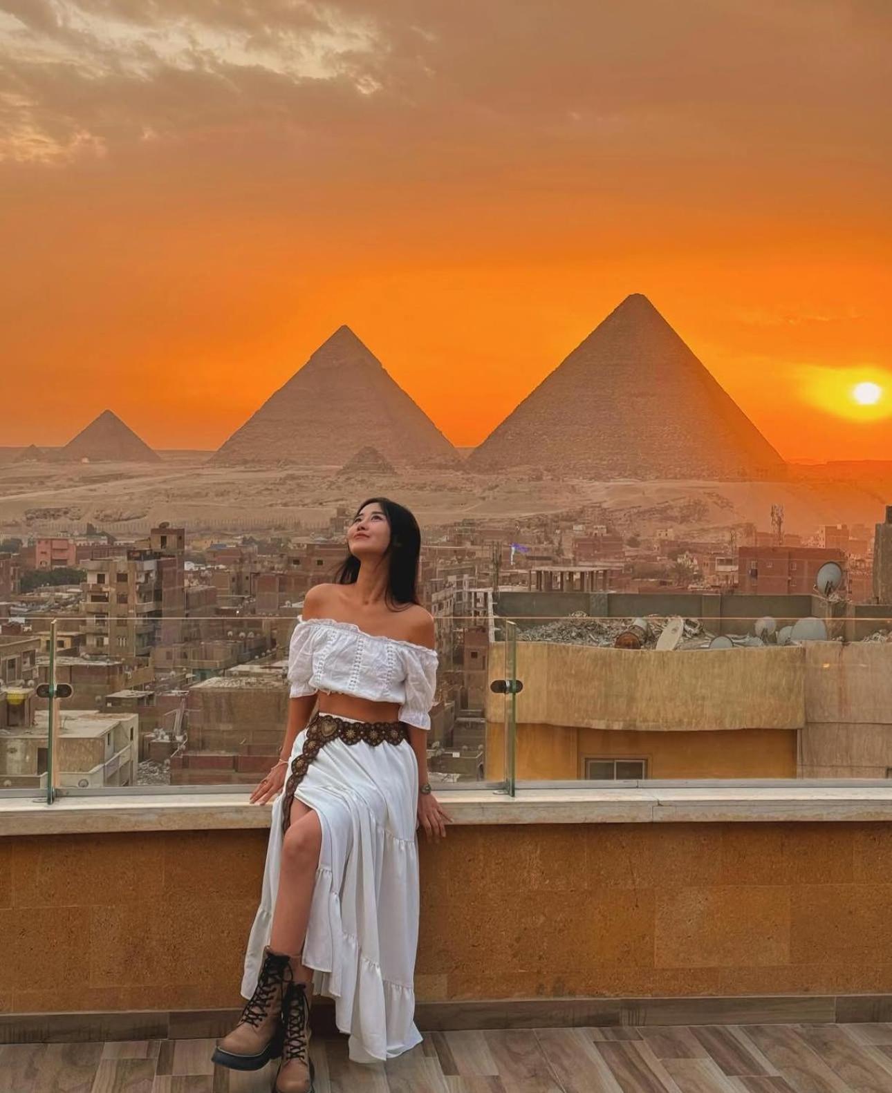 Celia Pyramids View Inn Nazlet el-Sîsi Buitenkant foto